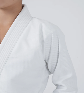 Kimono de judo personnalisé pour homme adulte, 100 % coton, tissu 460 g, logo imprimé par transfert thermique sur le devant, séchage rapide, fusion sans couture - Product Image 5