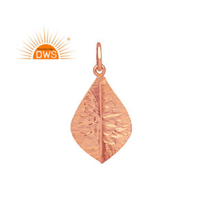 Colgante chapado en oro rosa de plata de ley más vendido, joyería personalizada para mujer, regalo para ella - Product Image 1