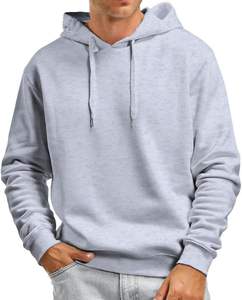 New Fashion <b>Men</b> Autumn Winter Pullover Hooded Long Sleeve Oversized <b>Grey</b> Colour Comfortable Basics Cotton Blended Casual Wear - Product Image 1