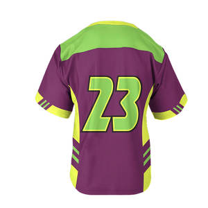 Venta al por mayor de alta calidad Lacrosse Jersey cómodo con secado rápido personalizado 100% poliéster Lacrosse Jersey - Product Image 2