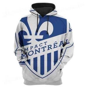 เสื้อสเวตเตอร์แบบสวมหัวของผู้ชายเสื้อมีฮู้ดผ้าคอตตอนพิมพ์ลายแนวสตรีทเสื้อผ้าฤดูหนาว - Product Image 2