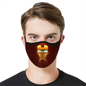 Mascarilla Facial Sublimada de Superhéroe, Cubre Rostro con Logotipo Personalizado, Accesorio de Moda con Orejeras, Poliéster/Algodón 160g - Product Image 1