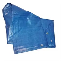 Bâche en polyéthylène robuste de qualité supérieure, tissu maillé enduit, imperméable, léger, pour couvrir les machines industrielles en usine