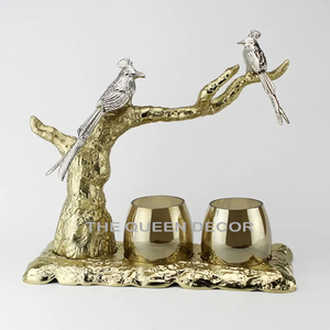 Brillant polonais vente chaude Restaurant hôtel décoration métal support votif nouvelle conception thé lumière bougeoir - Product Image 3