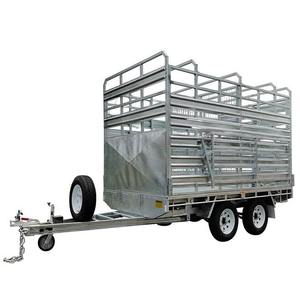 Semirremolque de Carga a Granel de Tres Ejes de Alta Calidad para Animales, Ganado y Vallas, el Mejor para Transporte Pesado - Product Image 6