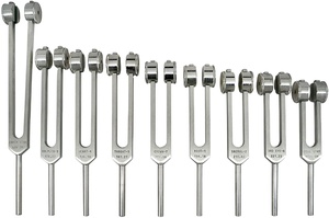 Tenedor de afinación de acero inoxidable Premium a precio económico Instrumentos de curación de sonido manual de alta calidad para uso quirúrgico - Product Image 1