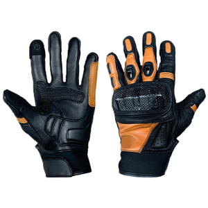 Guantes de montar en moto para hombre con armadura de nudillos de carbono, ropa protectora para carreras de autos de motocicleta para Unisex - Product Image 4