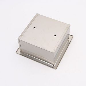 Accessoires de salle de bain d'hôtel modernes en acier inoxydable SUS304, finition polie miroir, <span class=keywords><strong>distributeur</strong></span> de papier toilette encastré avec capot - Product Image 6