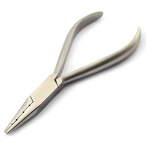 Pince dentaire Jarabak en acier inoxydable, outil orthodontique pour la formation de boucles, le pliage et la fermeture de fils légers avec rainures de précision - Product Image 6