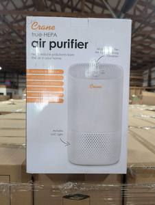 เครื่องฟอกอากาศ HEPA แท้ แบบไฟฟ้า สำหรับตั้งโต๊ะ พร้อมแผ่นกรอง HEPA สำหรับบ้าน สำนักงาน โรงแรม - Product Image 1