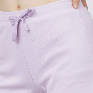 Short Streetwear pour femmes design personnalisé OEM dernier style respirant 100% coton taille élastique de haute qualité à prix raisonnable - Product Image 4