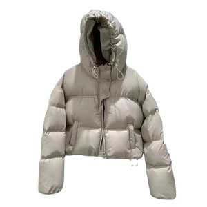 Stylish Elegant Women's Winter <b>Cotton</b> <b>Padded</b> Puffer Jacket New Snow Parka with Stand Collar Belt Pocket Thick Warm Overcoat - Product Image 1