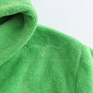 Batas de baño de diseñador para hombre hechas a medida con su propio logotipo tejido de punto transpirable en stock. - Product Image 4