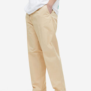 Pantalon extensible à séchage rapide pour hommes Pantalon en soie glacée Couleur unie Loose Breathable - Product Image 3
