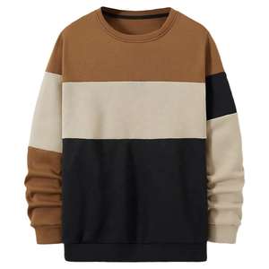 Sudadera de Manga Larga Informal para Hombre de Alta Calidad, Jersey de Invierno, 100% Algodón 2025 - Product Image 1