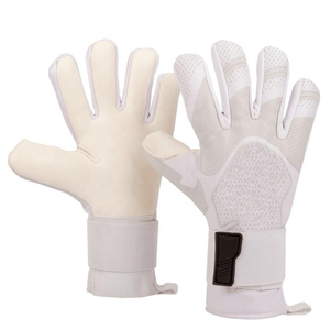 ถุงมือผู้รักษาประตูฟุตบอลยางหนาแบบมืออาชีพพร้อมนิ้ว - Product Image 1