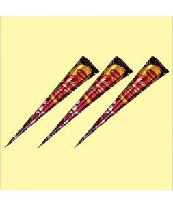 Fournisseur direct d'usine de cônes de henné pour ongles Golecha Maroon, henné naturel pour ongles pour les mariages et les fêtes, disponible au prix de gros - Product Image 1