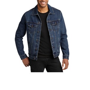 Veste en jean pour homme Vêtements décontractés Veste d'automne Manteau en jean boutonné Veste en jean oversize pour homme Exportation depuis BD - Product Image 6