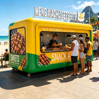 Chariot de livraison alimentaire mobile robuste et portable avec chariot de cantine pour bureaux et écoles, facile à pousser avec grandes roues et freins