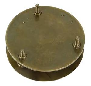 Style Vintage Mini Boussole En Laiton Porte-clés Art Déco Portable Navigation Outil À Collectionner En Laiton Maritime Gilbert Sons London - Product Image 3