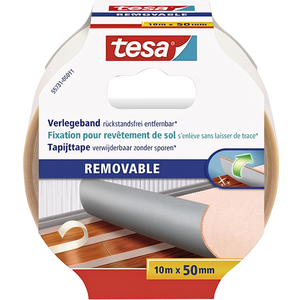 Cinta Adhesiva de Doble Cara TESA 55731, Rollo de 10 m de Largo y 50 mm de Ancho para Uso en Oficina - Product Image 3