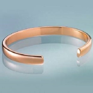 Pulsera de terapia magnética de cobre puro para mujeres y hombres Brazaletes de moda para aliviar el dolor de artritis - Product Image 1