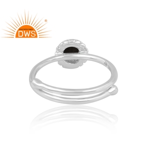 Anillo de Plata de Ley 925 Hecho a Mano con Piedra Preciosa de Pirita Natural, Fabricante de Joyería Personalizada - Product Image 2