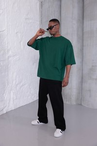 Camiseta Básica para Hombre, 100% Algodón, Tejida, Formal, Personalizable al por Mayor, Fabricada en Turquía - Product Image 5