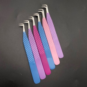 มืออาชีพขนตาแหนบ 90 องศาSlim Bootสแตนเลสญี่ปุ่นคุณภาพสูงมือทดสอบขนตาต่อขนตาแหนบ - Product Image 3