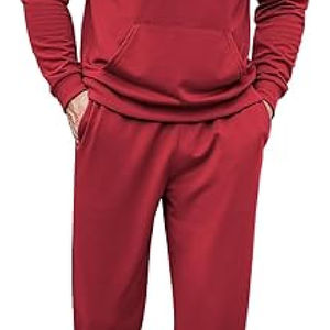 ชุดวอร์มผู้ชายแบบมีฮู้ดสั่งทำพิเศษ คุณภาพสูง ทรงโอเวอร์ไซส์ เนื้อผ้าหนา 100% โพลีเอสเตอร์ผสมคอตตอน ระบายอากาศได้ดี - Product Image 3