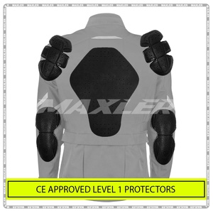 Motorcycle protection <b>jacket</b> featuring textile riding gear and premium cordura <b>jacket</b> with cardura racing <b>jacket</b> style - Product Image 4
