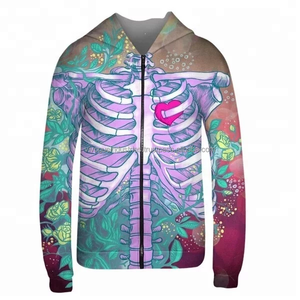 Sudadera con capucha estampada personalizada, sudadera de invierno, sudadera de gran tamaño de lana pesada, antibolitas, 100% algodón, sudaderas con capucha de Halloween - Product Image 1