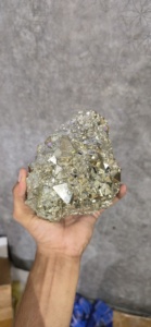 Premium Natural Raw Pyrite Pyramid Cube <b>Cluster</b> Fool's Gold <b>Crystal</b> Stone Wealth Prosperity Abundance Mineral Specimen Gift - Product Image 3
