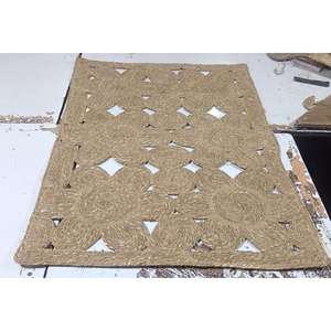 Hot Selling Factory Direct Jute <b>Table</b> <b>Mats</b> Waterproof Eco-Friendly Designer <b>Table</b> <b>Mat</b> for <b>Table</b> Top Decoration Use - Product Image 2