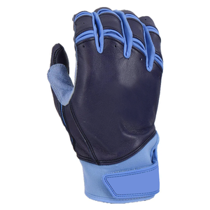 Guantes de bateo de béisbol de cuero de servicio OEM Diseño de puño corto Combinación de colores únicos Guantes de bateo de béisbol para jugadores de equipo - Product Image 6