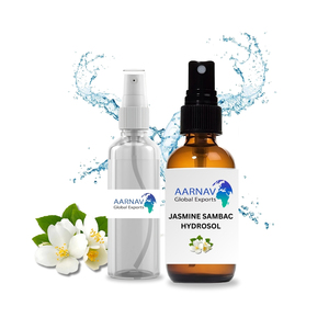 100% grado cosmético puro jazmín Sambac hidrosol agua Floral a granel forma líquida flor materia prima GMP certificado origen de la India - Product Image 3