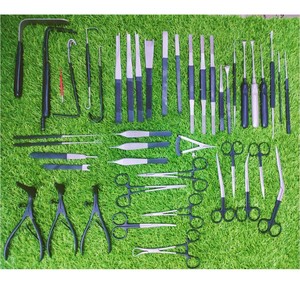 Ensemble d'instruments chirurgicaux pour rhinoplastie, acier inoxydable, manuel, chirurgie plastique nasale ORL, kit complet de 62 pièces, TARIQMFG.CO - Product Image 6