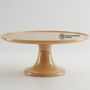Elegante Soporte redondo de resina para tartas Servidor de postres contemporáneo - Product Image 6