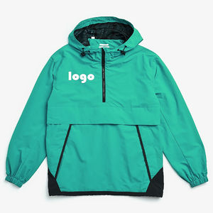 แจ็กเก็ตกันลมมีฮู้ดสำหรับผู้ชายเสื้อคลุมกันฝนกันน้ำระบายอากาศได้ดีมีสี - Product Image 6