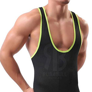Custom Team Sportswear Wrestling <b>Singlets</b> Breathable Lightweight Training Competition Athletic Performance Apparel For <b>Men</b> - Product Image 4