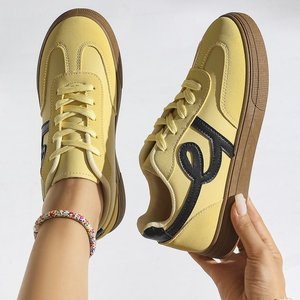 Chaussures de sport basses en caoutchouc pour femmes, automne 2025, lacets inclus, hauteur supérieure réduite de 10 cm, chaussures plates, catégorie de produits - Product Image 6