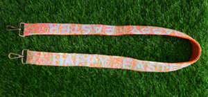 New Arrivals Happy Easter Day for Beaded Purses Straps Light Orange Yellow Color 38 Inches to 48 Inches Glitter <b>Festival</b> Straps - Product Image 3