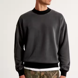 เสื้อครอปผ้าฝ้าย330gsm ีฮู้ด & เสื้อสเวตเตอร์รัดรูปผ้าย่น้ําหนักมาก - Product Image 2