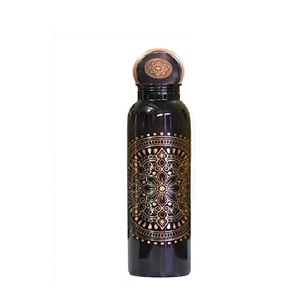Botella de agua de cobre, pegatina de flor, botella de agua impresa esmaltada para beber, diseño personalizado, forma, tamaño de Color - Product Image 4