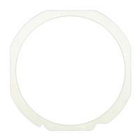 ZHUYI Cadre en plastique PPS de 8 pouces pour wafer, noir et blanc, certifié ISO9001