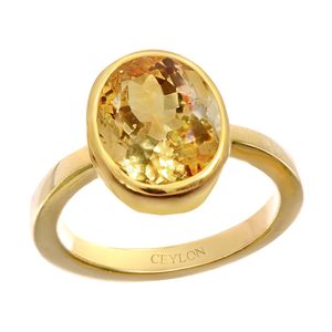 Natural Certified <b>Citrine</b> Statement <b>Ring</b>-Fine Jewelry - Product Image 1