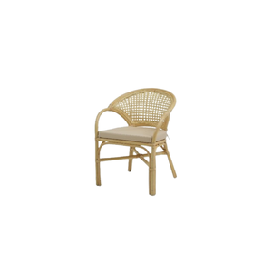 Sillón Modular Atlantic con Tapizado Acolchado, Reclinable Manual, con Estructura Metálica y Patas de Madera, Diseño Moderno para la Comodidad de la Sala de Estar - Product Image 4