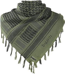 Bufandas y chales étnicos multicolores de estilo árabe de verano hechos de tela de algodón y lona - Product Image 5