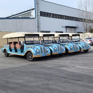 Voiture de tourisme vintage classique électrique à approvisionnement direct d'usine digne de confiance pour les sites pittoresques de mariage et les parcs d'attractions - Product Image 5
