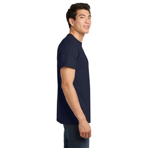 คอลเลคชั่นใหม่ เสื้อยืดคอกลมผู้ชาย ผ้าฝ้ายนุ่ม แขนสั้น เสื้อยืดพื้นฐาน รับผลิตแบบ OEM แบรนด์ส่วนตัว ขายส่งจากโรงงาน - Product Image 6